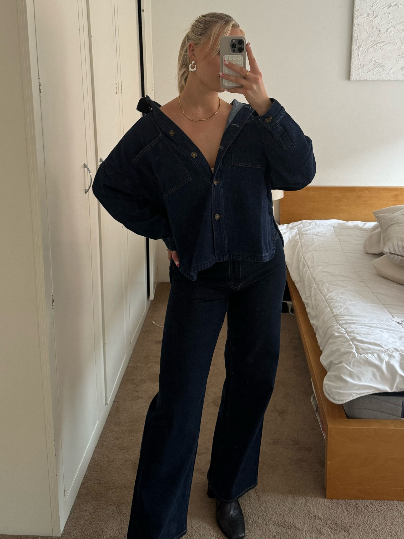 My current set obsession continues with this denim set 💌

#LTKfindsunder100 #LTKSeasonal #LTKstyletip