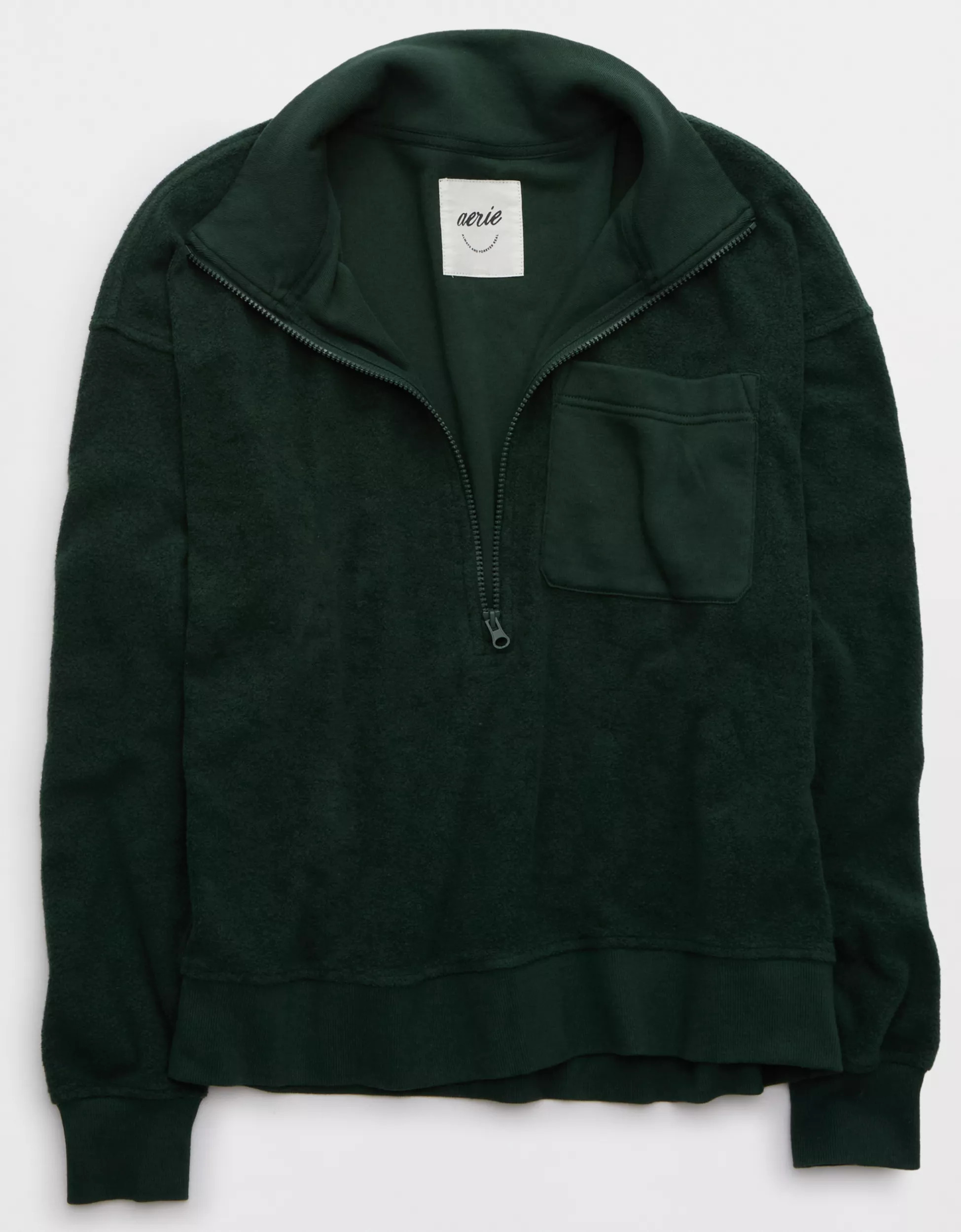Aerie Softest Quarter Zip Sweatshirt | Aerie