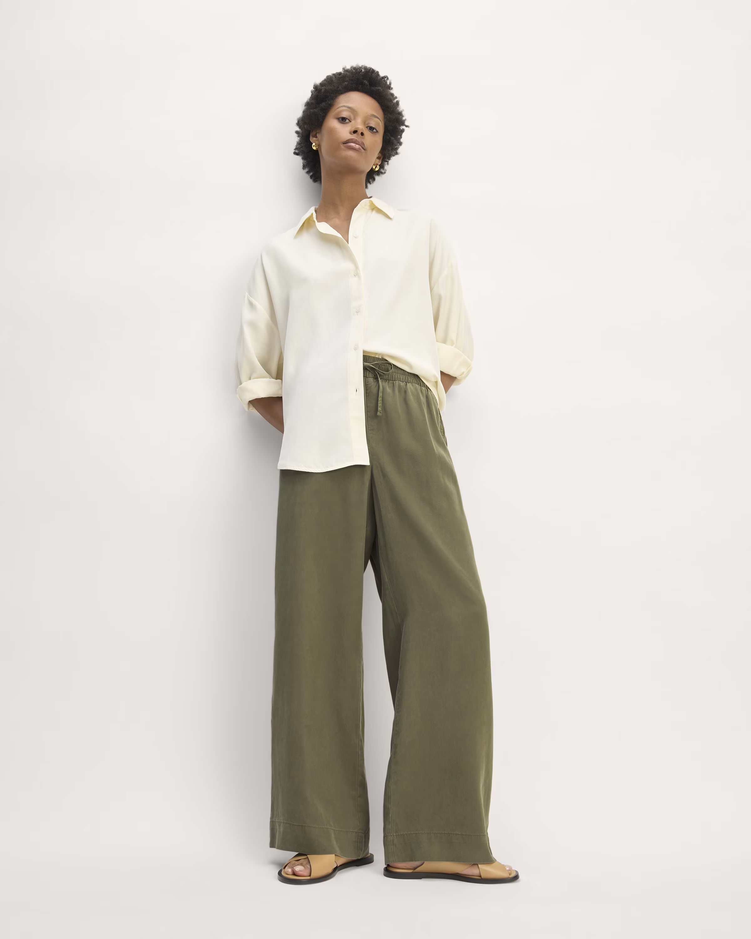 The TENCEL™ Wide-Leg Pant | Everlane