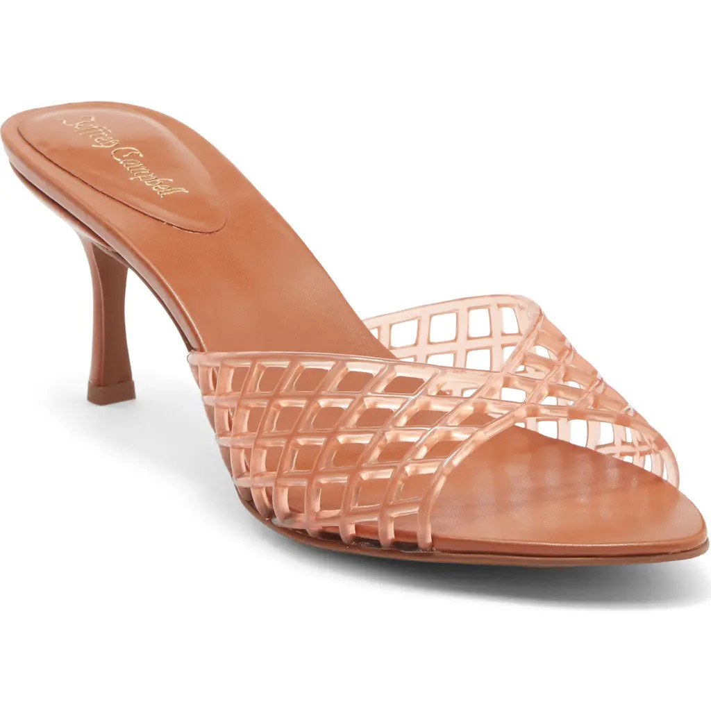 Jeffrey Campbell Seablue Jelly Slide Sandal in Caramel at Nordstrom, Size 6 | Nordstrom