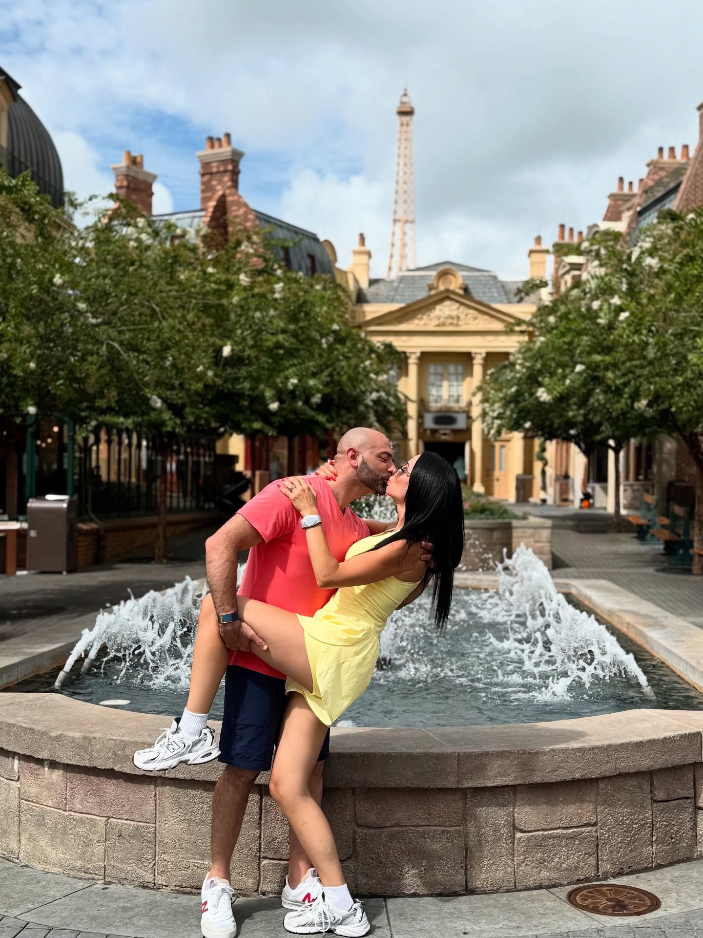 Survived rope drop, 92 snack breaks, diaper changes, a mid-day meltdown and we still love each other 😍🫶🏻 Now that’s magic LOL @johnfuda_