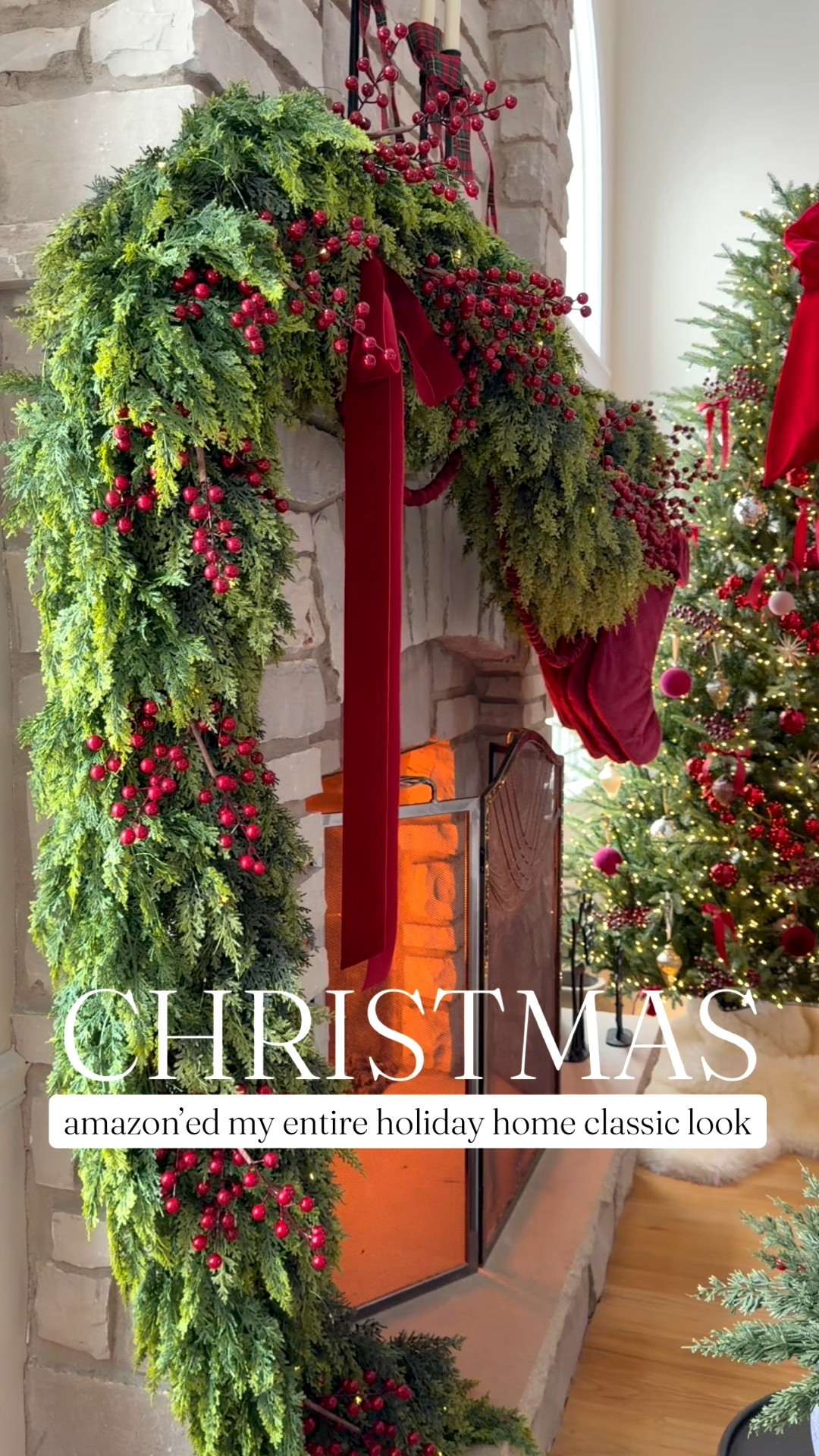 Amazon Christmas decor I bought for my home and decorated! All of these pieces are beautiful and classic. 

@amazon #founditonamazon #amazon #amazonfinds #christmasdecor #christmashome #holidayhome  #amazonchristmas #holidaydecor #garland #ornaments #manteldecor #christmastree 

#LTKHoliday #LTKSeasonal #LTKGiftGuide