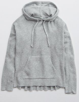 Aerie Waffle Hoodie | American Eagle Outfitters (US & CA)