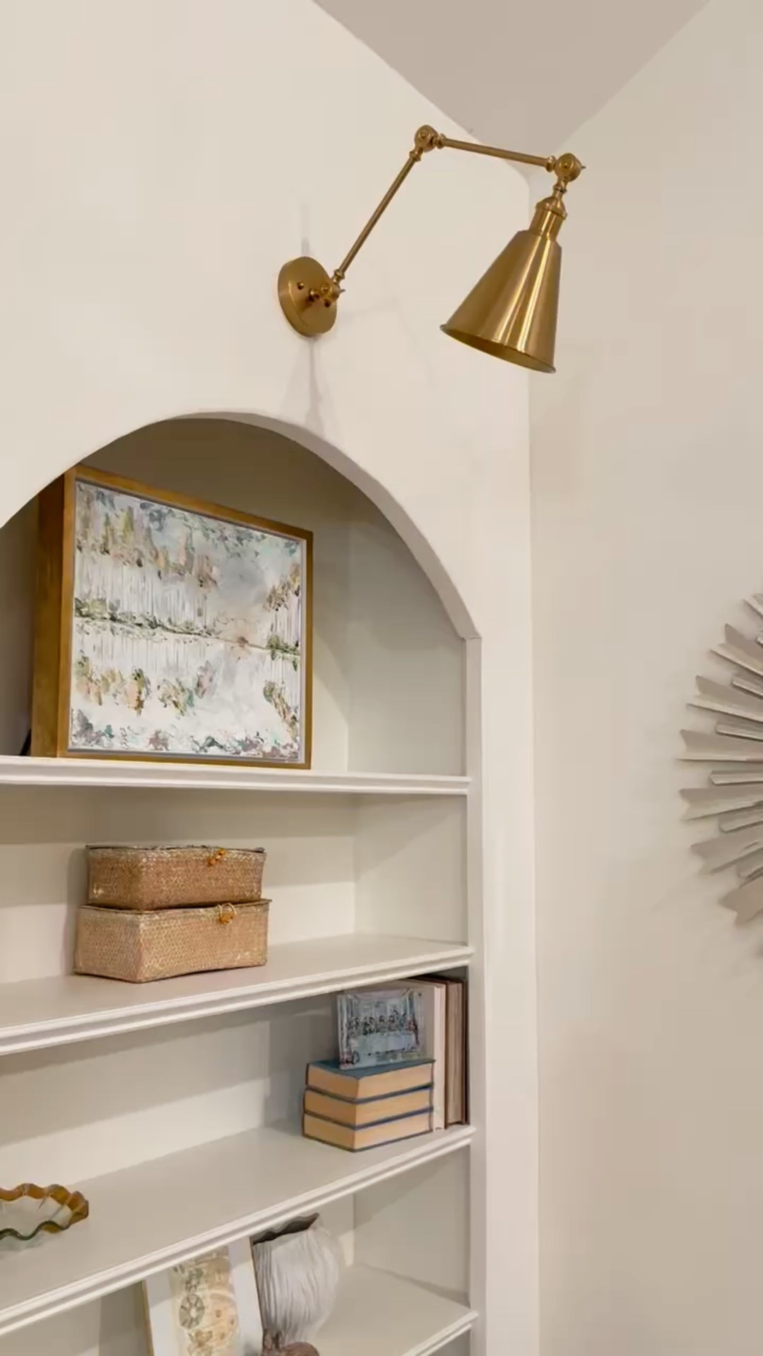 Illuminate any space with ease using our sleek and stylish battery-operated sconce. Designed for ultimate convenience, this wireless wall light offers soft, ambient lighting without the need for hardwiring or outlets. Perfect for hallways, bedrooms, or accent lighting, its energy-efficient LED technology ensures long-lasting brightness. Easy to install and effortlessly elegant, this sconce brings warmth and sophistication to any room—no electrician required!

#LTKWatchNow #LTKHome #LTKStyleTip