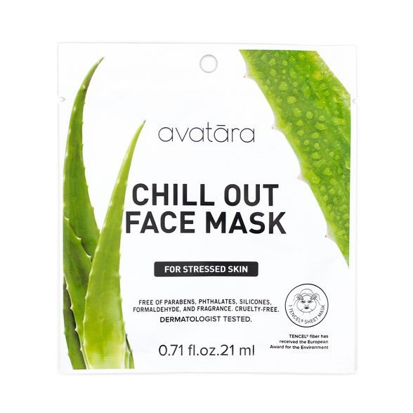 Unscented Avatara Chill Out Face Mask For Stressed Skin - 0.71 fl oz | Target