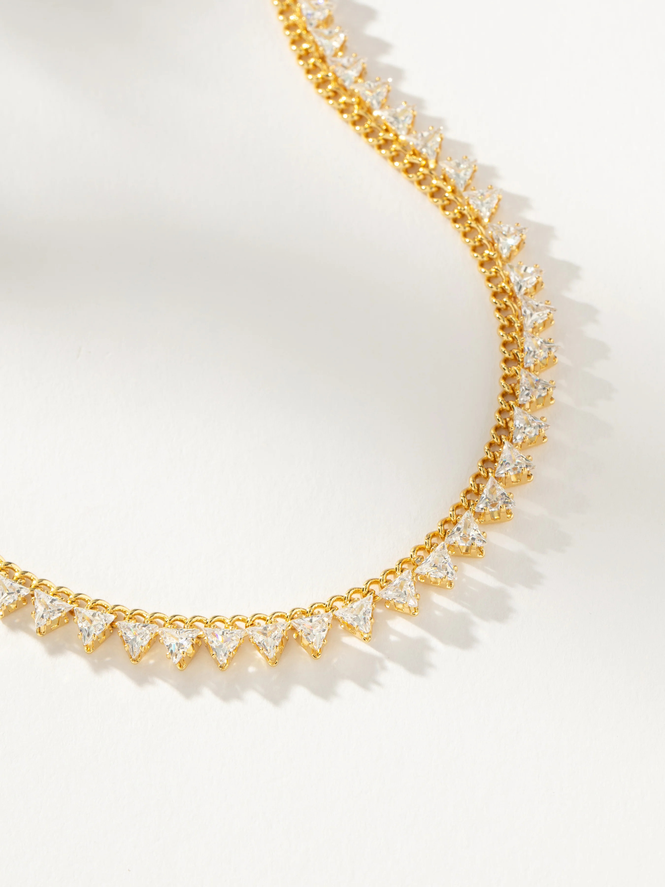 Old Money Sparkly Statement Chain Necklace in Gold | Uncommon James | Uncommon James