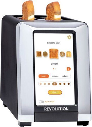 Revolution Cooking - Revolution InstaGLO R180 Toaster - Black | Best Buy U.S.