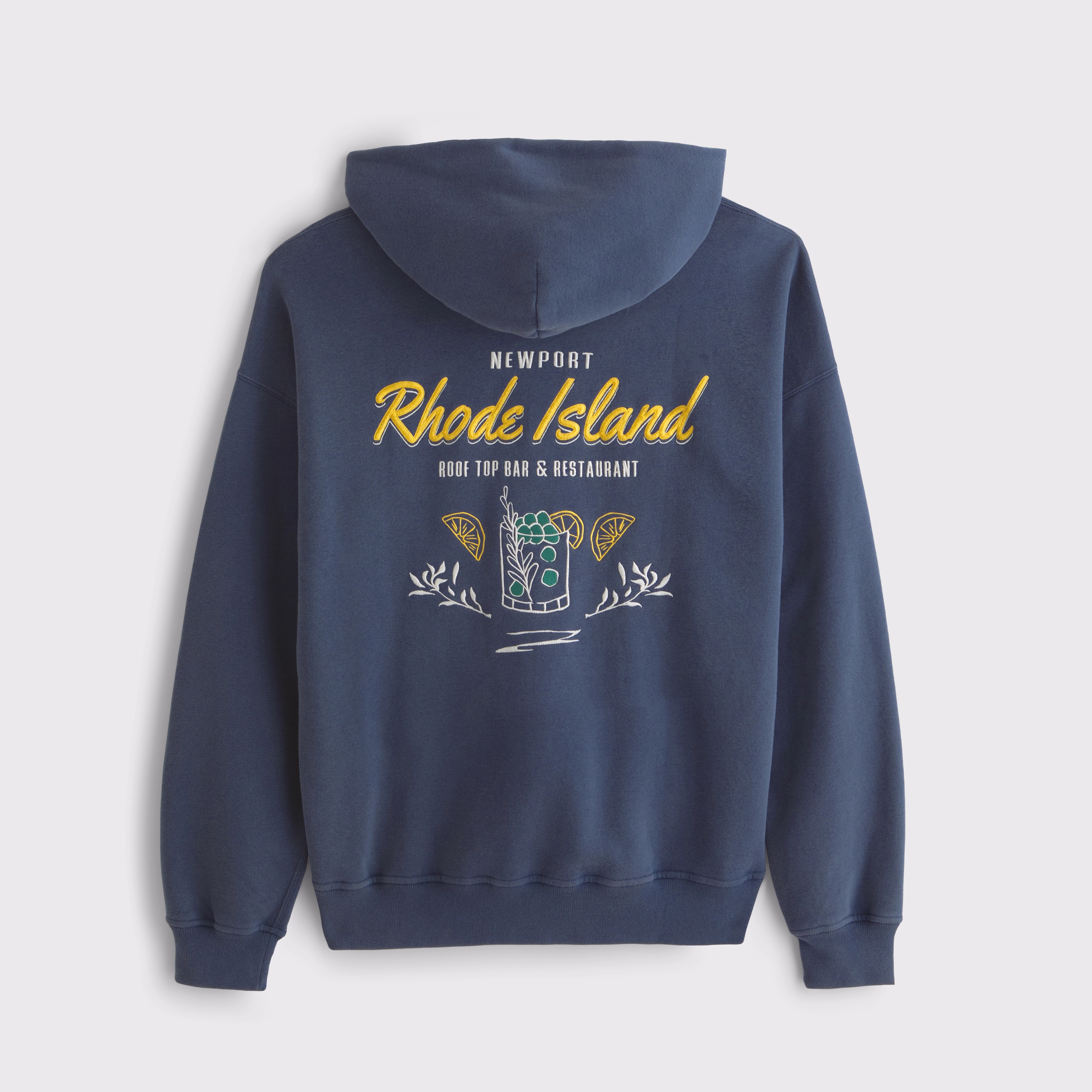 Rhode Island Full-Zip Hoodie | Abercrombie & Fitch (US)