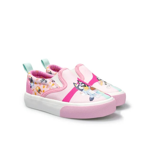 Bluey Toddler Girls Slip On Sneaker | Walmart (US)