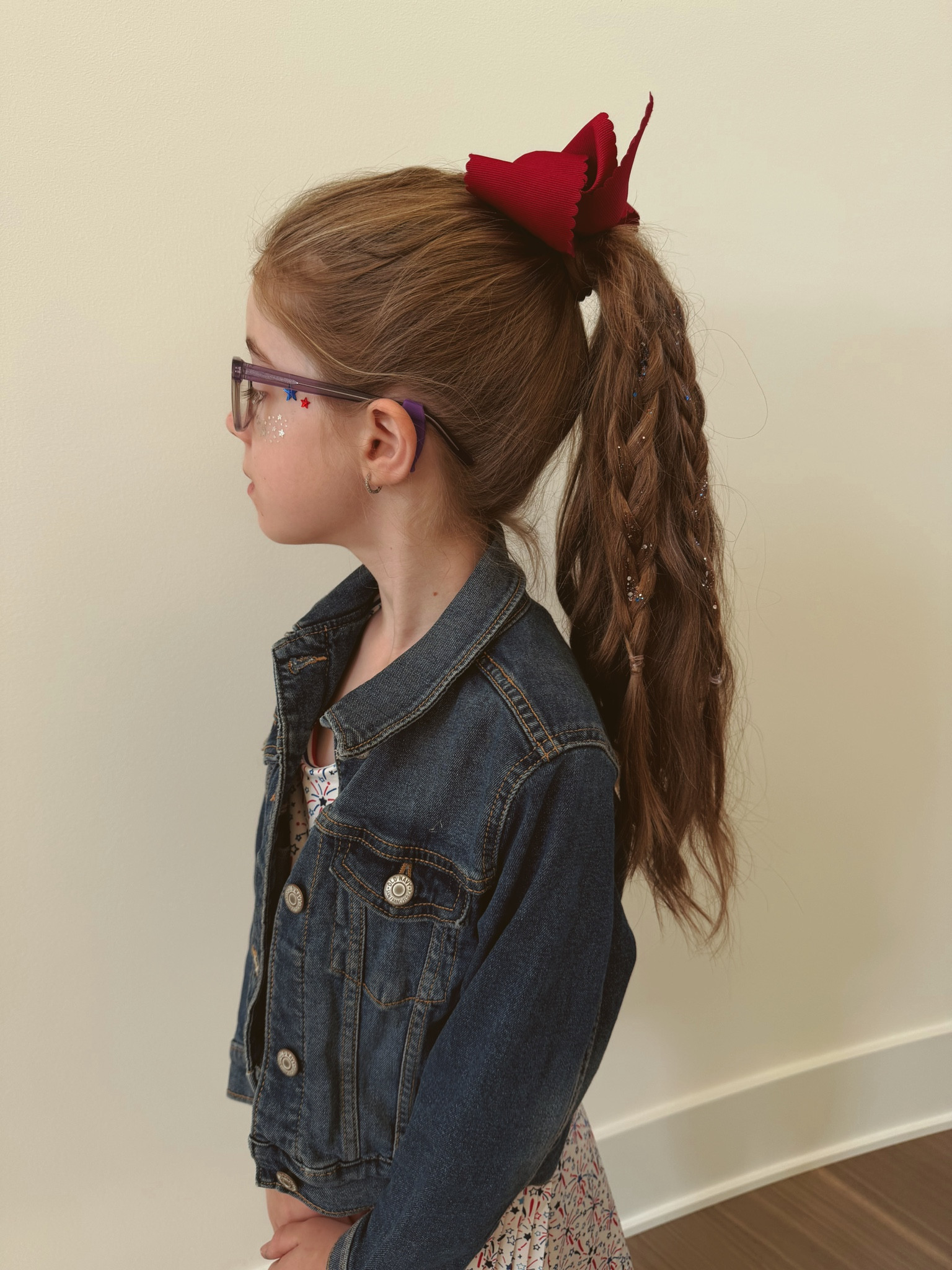 Miss Americana for school 🇺🇸🤍

#LTKgrwm #LTKKids #LTKootd