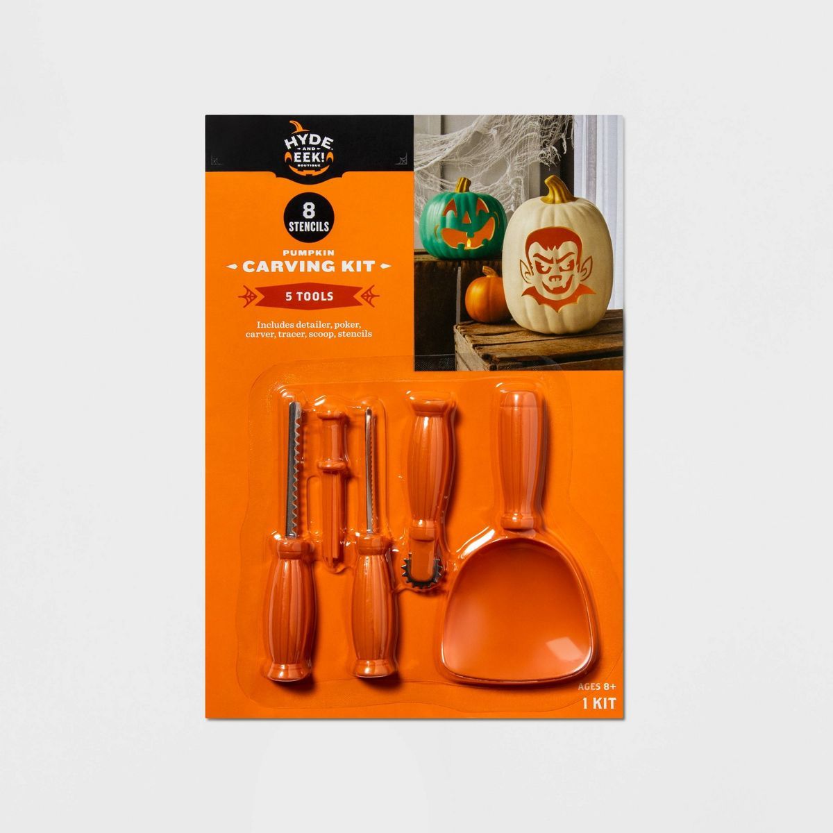 6pc Halloween Pumpkin Carving Kit - Hyde & EEK! Boutique™ | Target