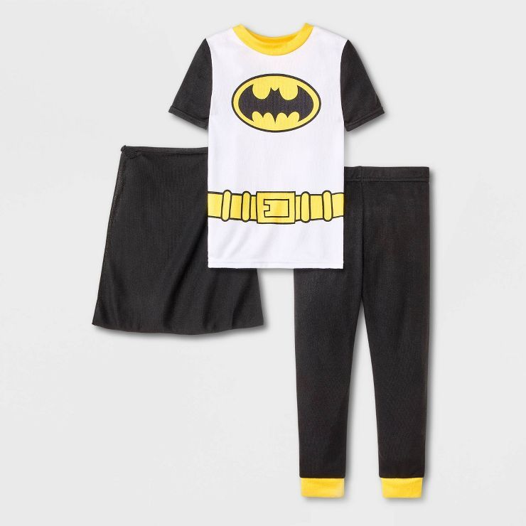 Toddler Boys' 2pc Batman Hacci Snug Fit Pajama Set - Black | Target