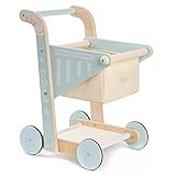 ROBUD Wooden Baby Walker for Girls Boys, Wooden Shopping Cart for Kids Toddlers, Learning Walker ... | Amazon (US)