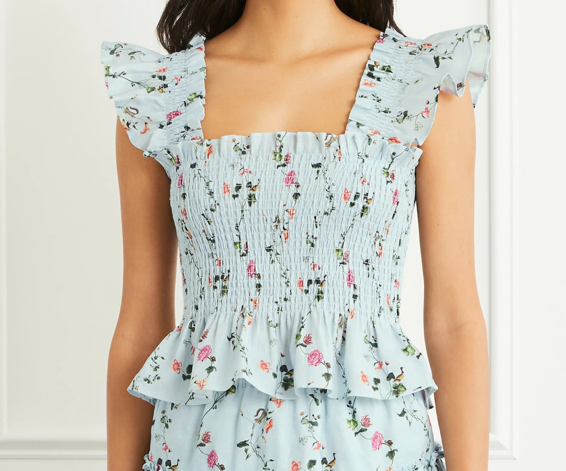 The Paz Top - Candy Kaleidoscope Linen | Hill House Home