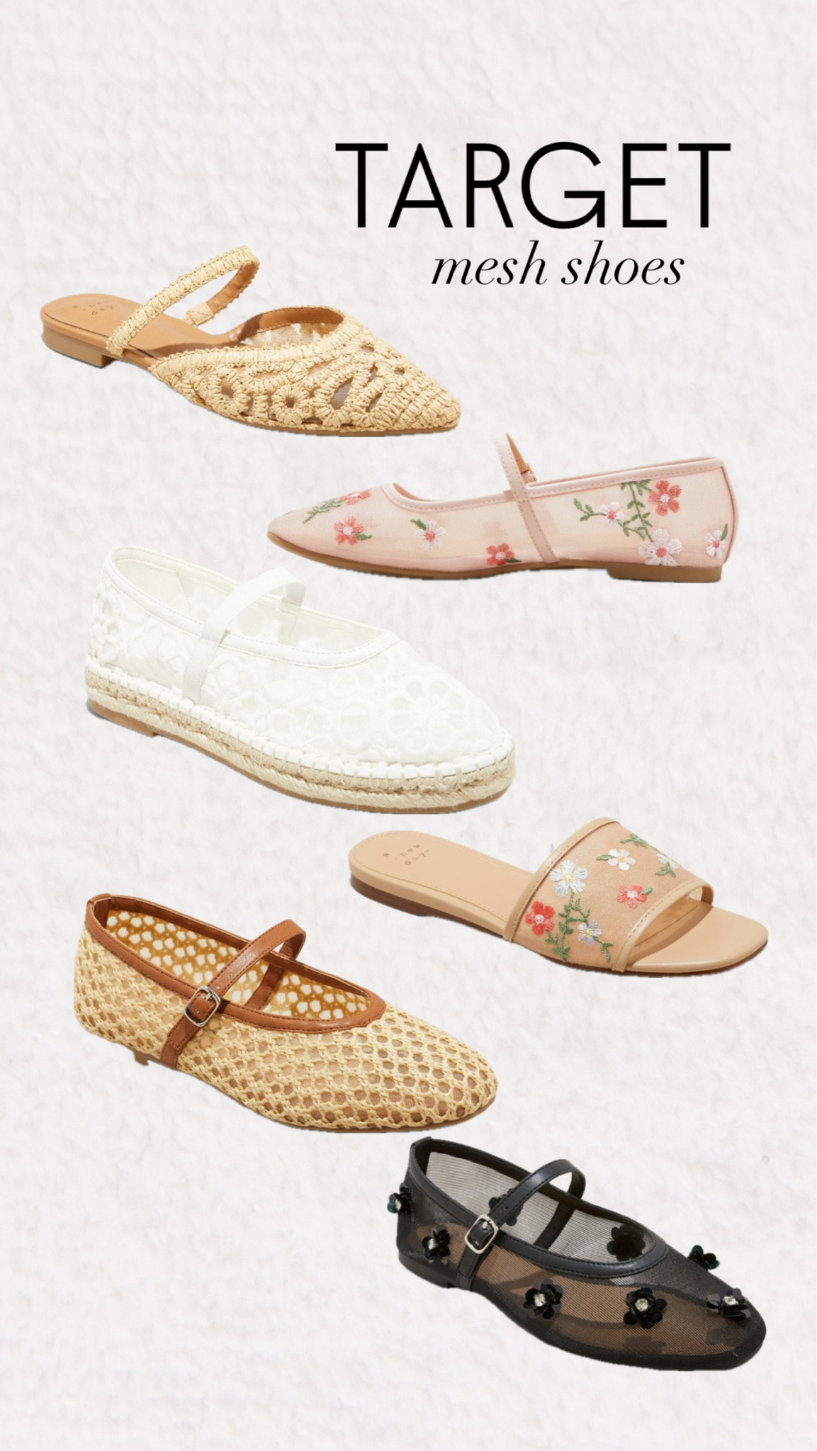 Loving all the mesh shoes!! 😍 