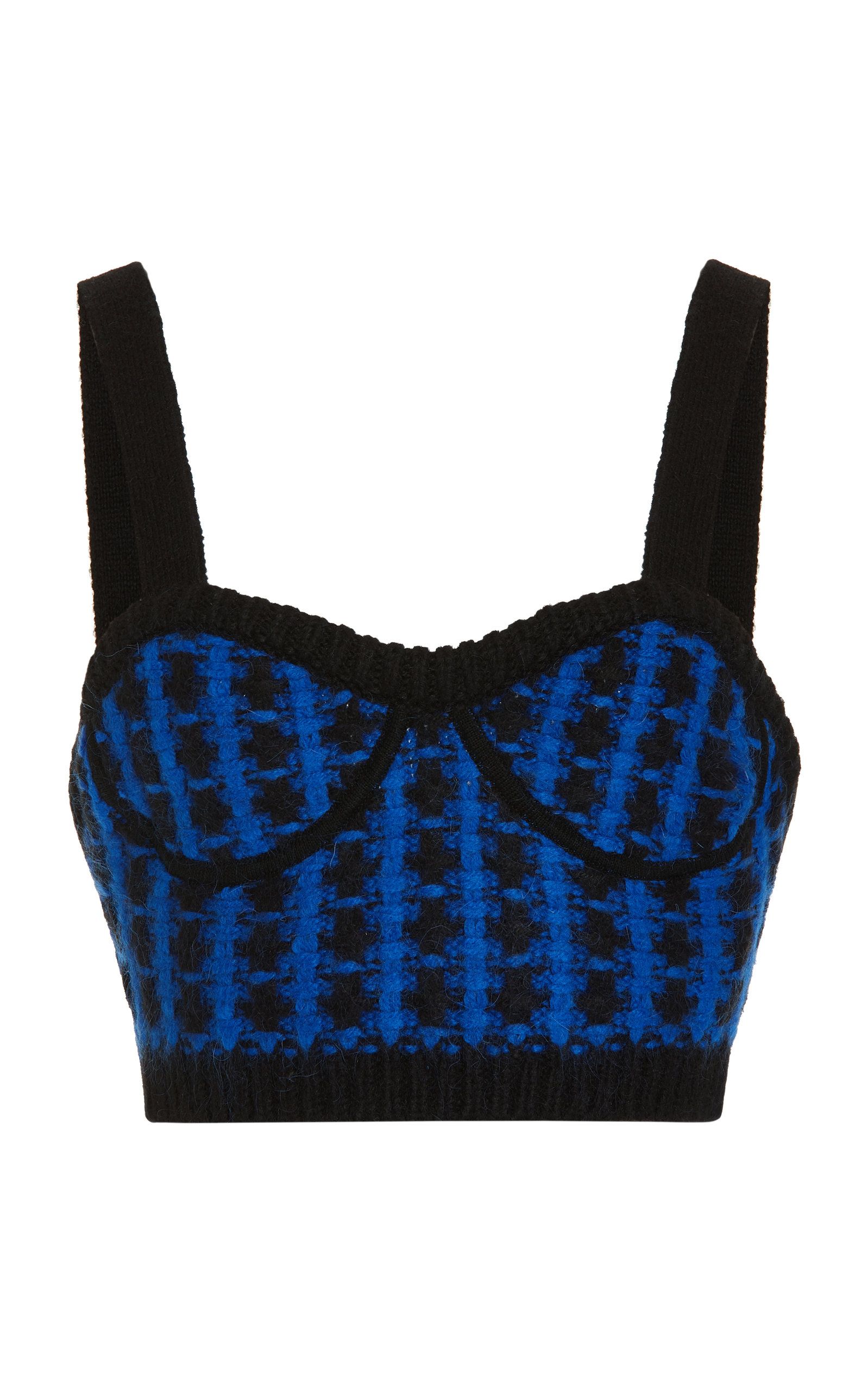 Jacquard-Knit Cropped Top | Moda Operandi (Global)