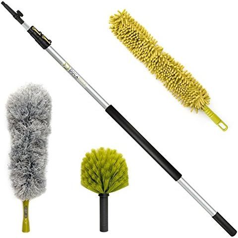 DocaPole 20 Foot High Reach Dusting Kit with 5-12 Foot Extension Pole // Cleaning Kit Includes 3 ... | Amazon (US)