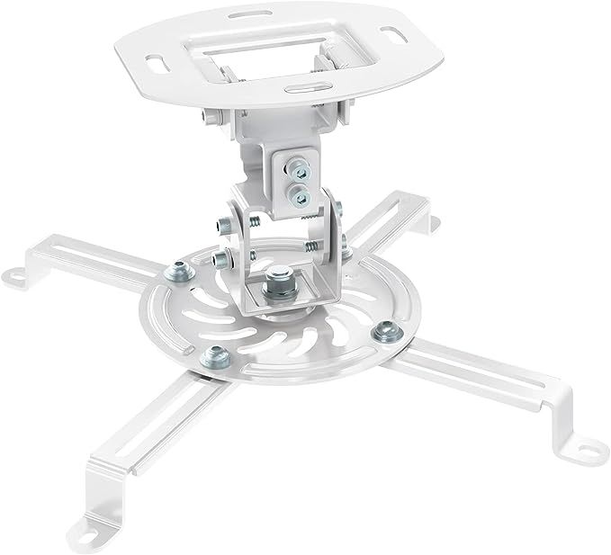 WALI Projector Ceiling Mount, Universal Low Profile Projector Mount with Retractable Arms and Mul... | Amazon (US)