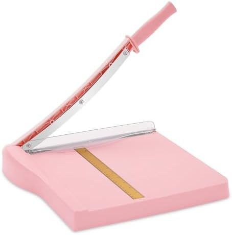 Paper Cutter, Paper Slicer with Safety Guard and Blade Lock, 12" Cut Length Guillotine Paper Cutt... | Amazon (US)