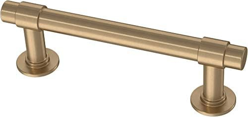 Franklin Brass Francisco (10-Pack) Cabinet Handles 3" Hole Center Pulls | Champagne Bronze Hardwa... | Amazon (US)