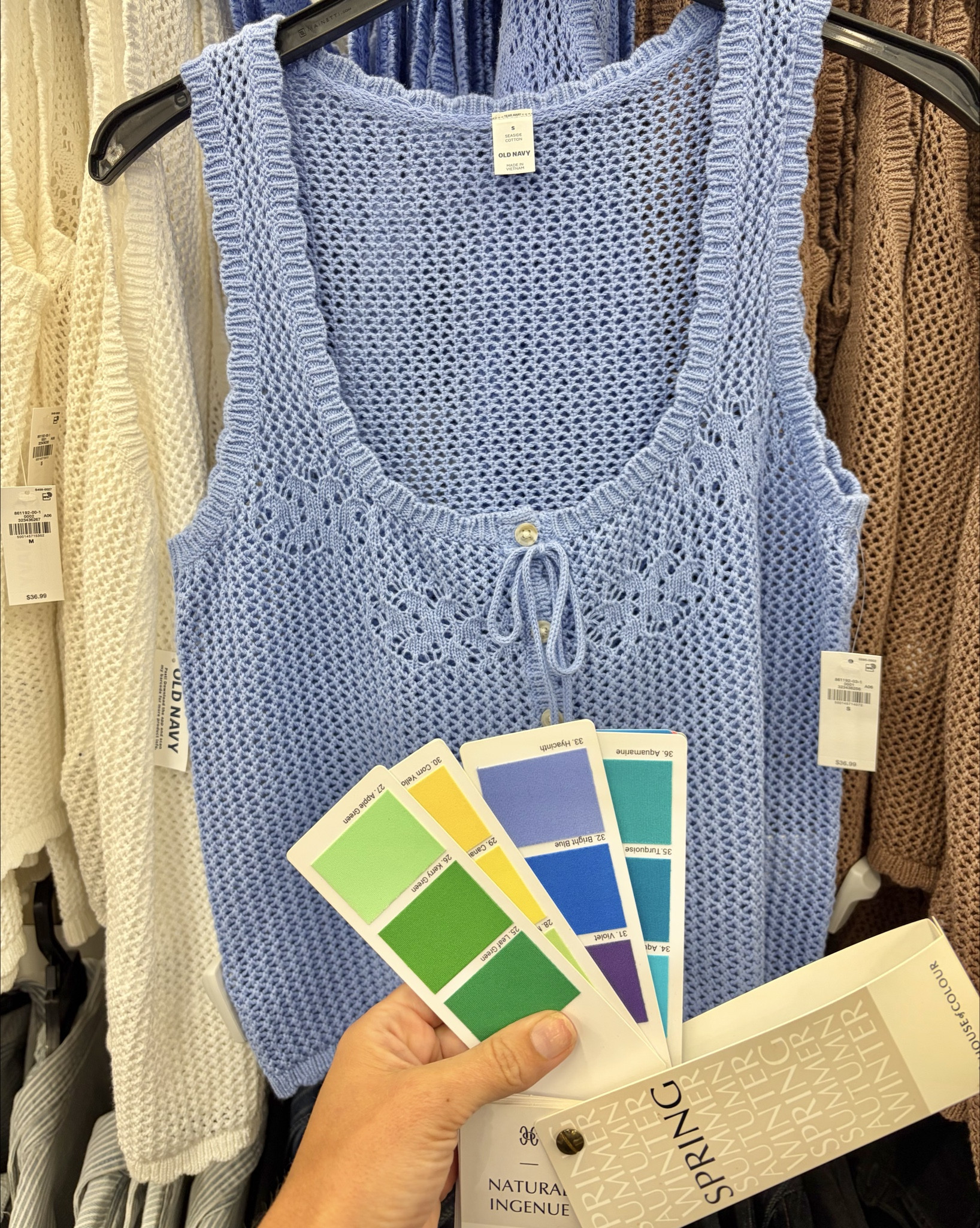 I couldn’t pass up this Hyacinth find today!! Swipe to see the online pic whic shows an even truer color/brightness. 

#HOCSpring #HOCSummer #NaturalIngenue #OldNavy

#LTKPetite #LTKSaleAlert #LTKSeasonal