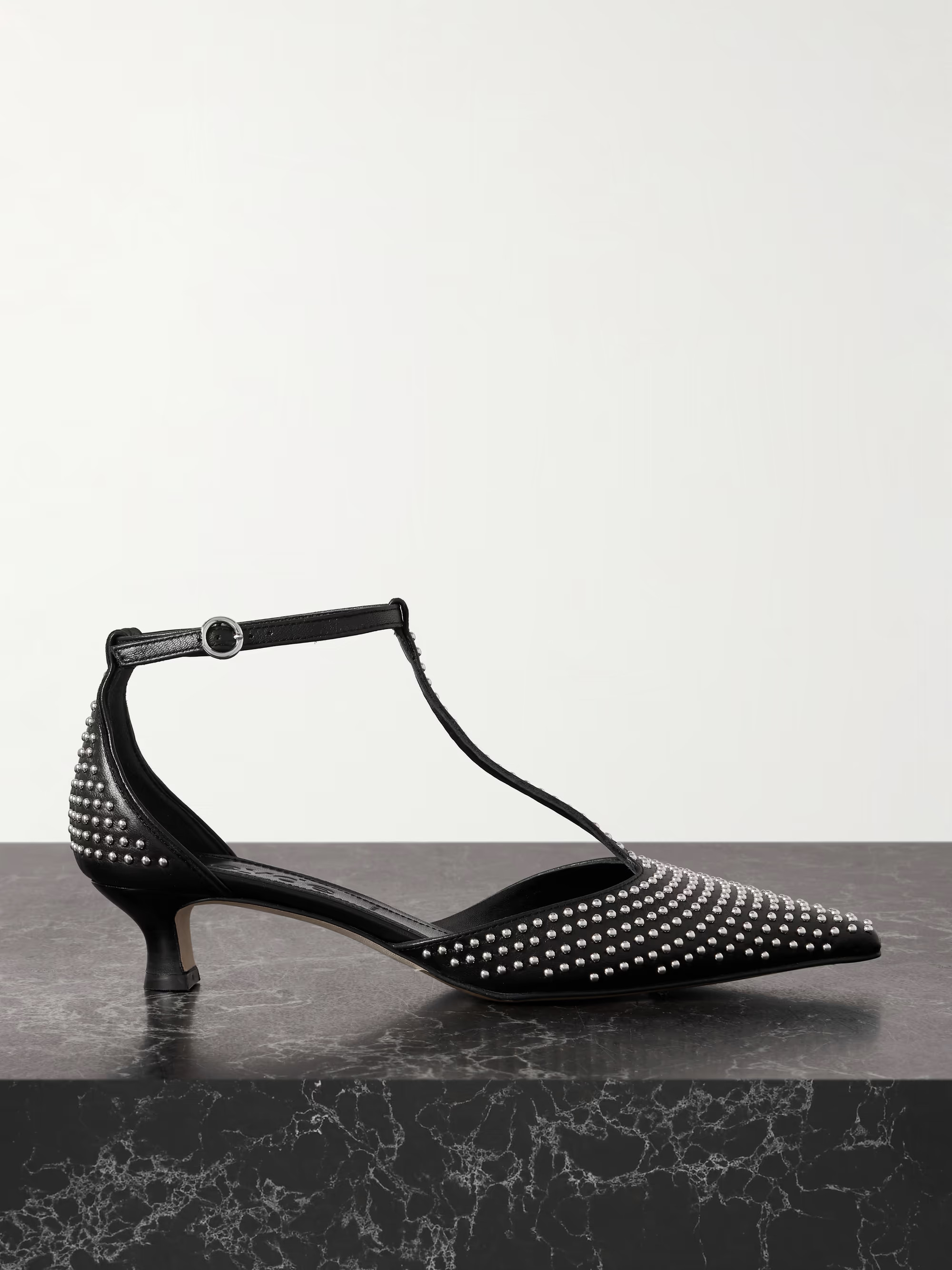 Liz studded leather pumps | NET-A-PORTER (UK & EU)