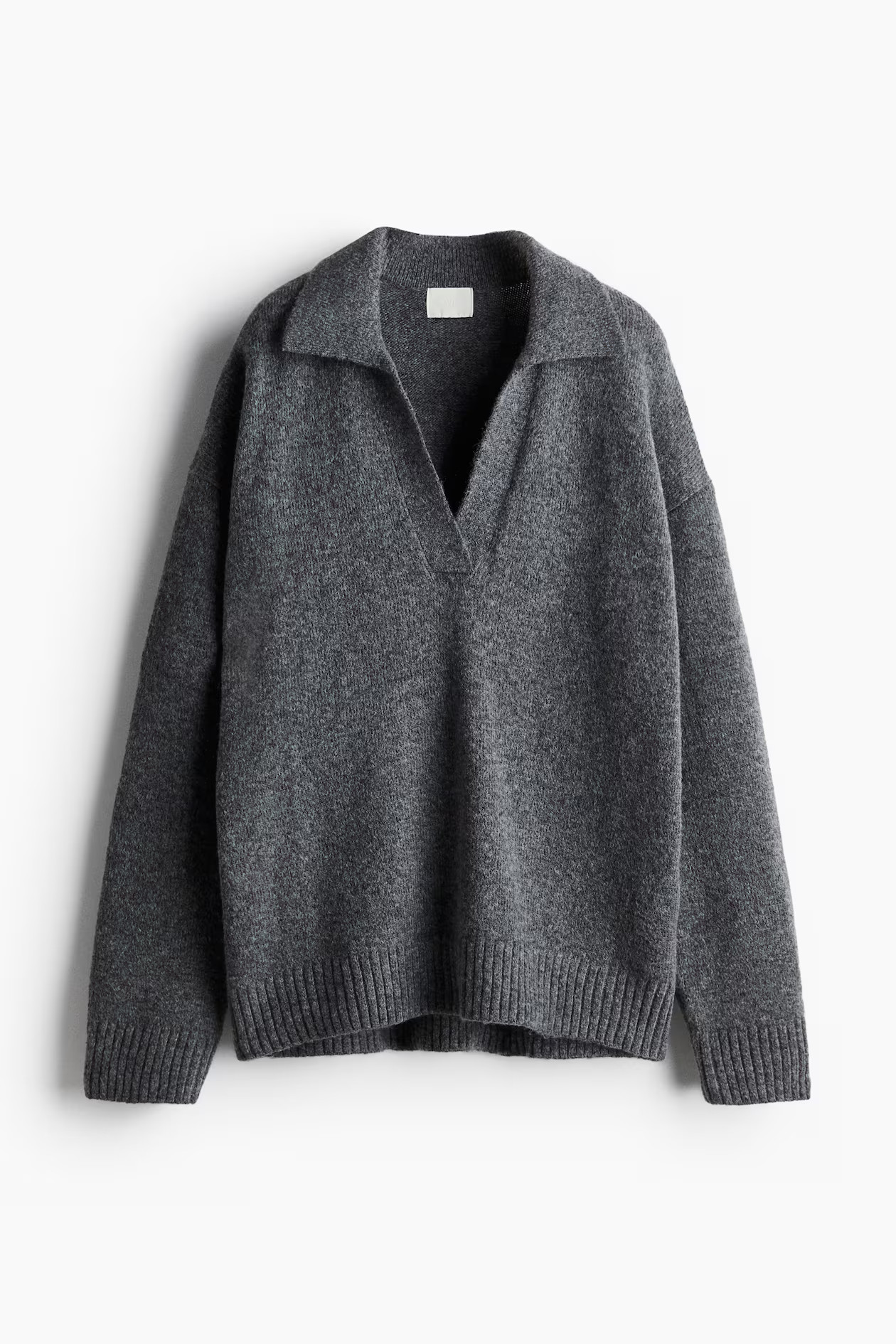 Jersey de punto fino con cuello | H&M (FR, IT, ES, PT, BE)