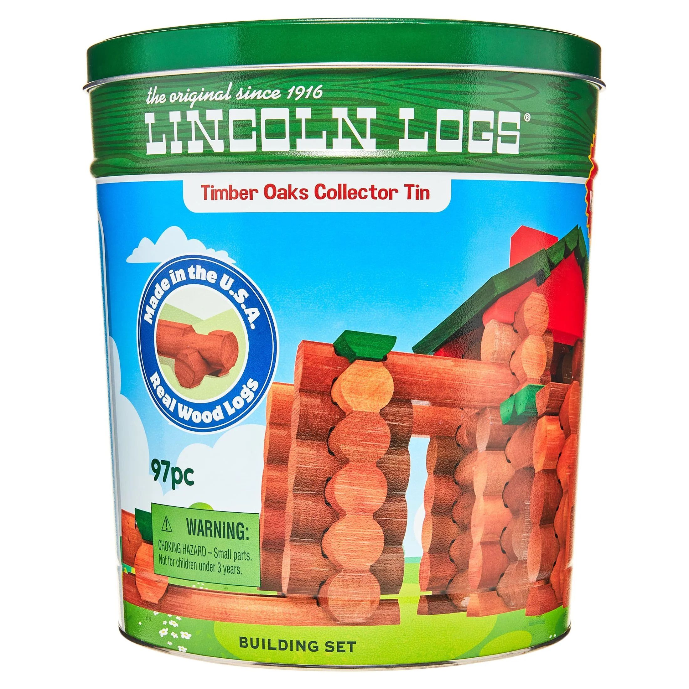 Lincoln Logs 97 PC Classic Lodge Set | Walmart (US)