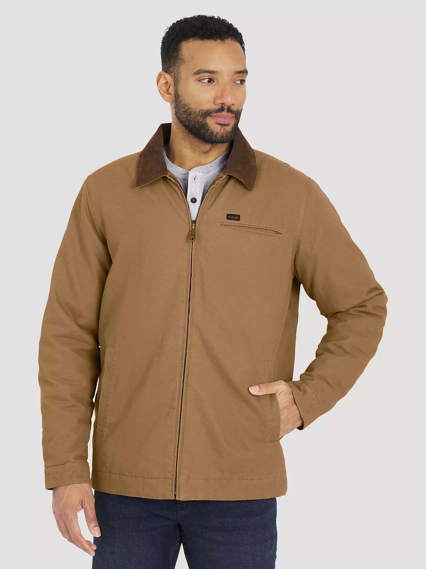 Men's Canvas Work Jacket | Wrangler