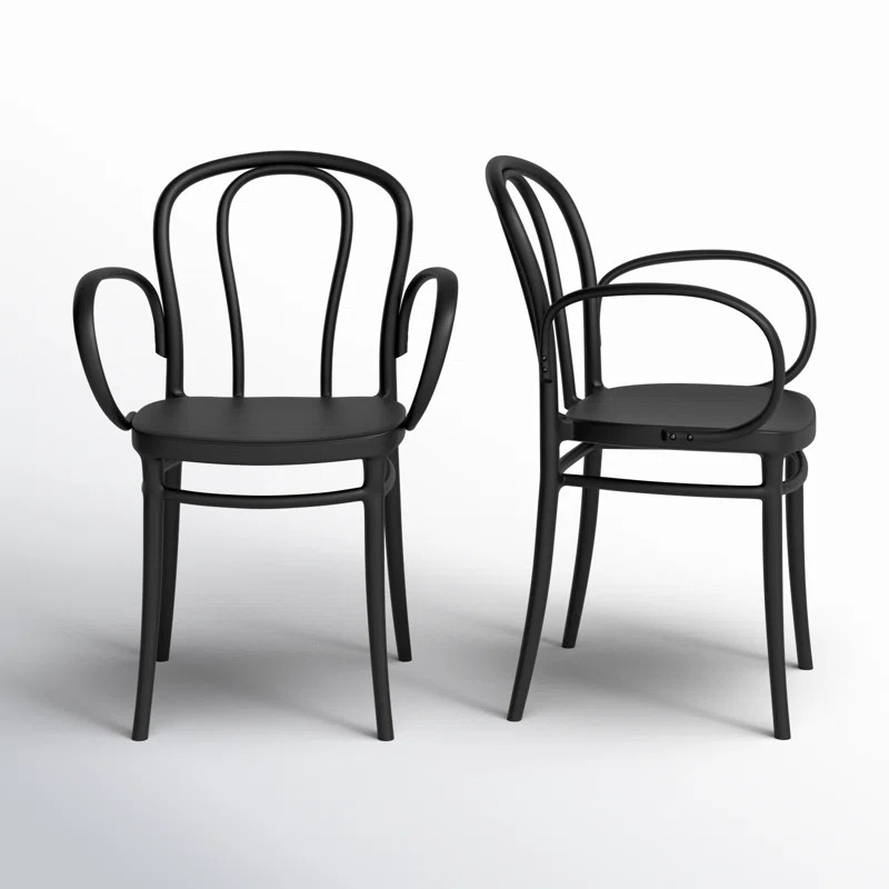 Farrah Outdoor Stacking Dining Armchair | Wayfair North America