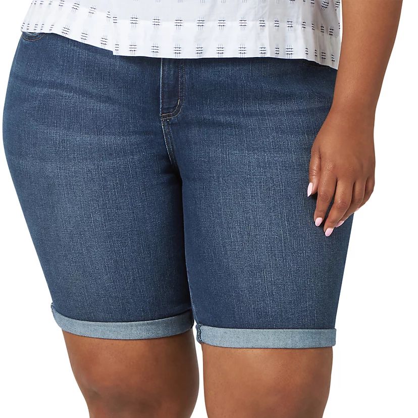 Plus Size Lee® Flex Motion Bermuda Shorts | Kohl's