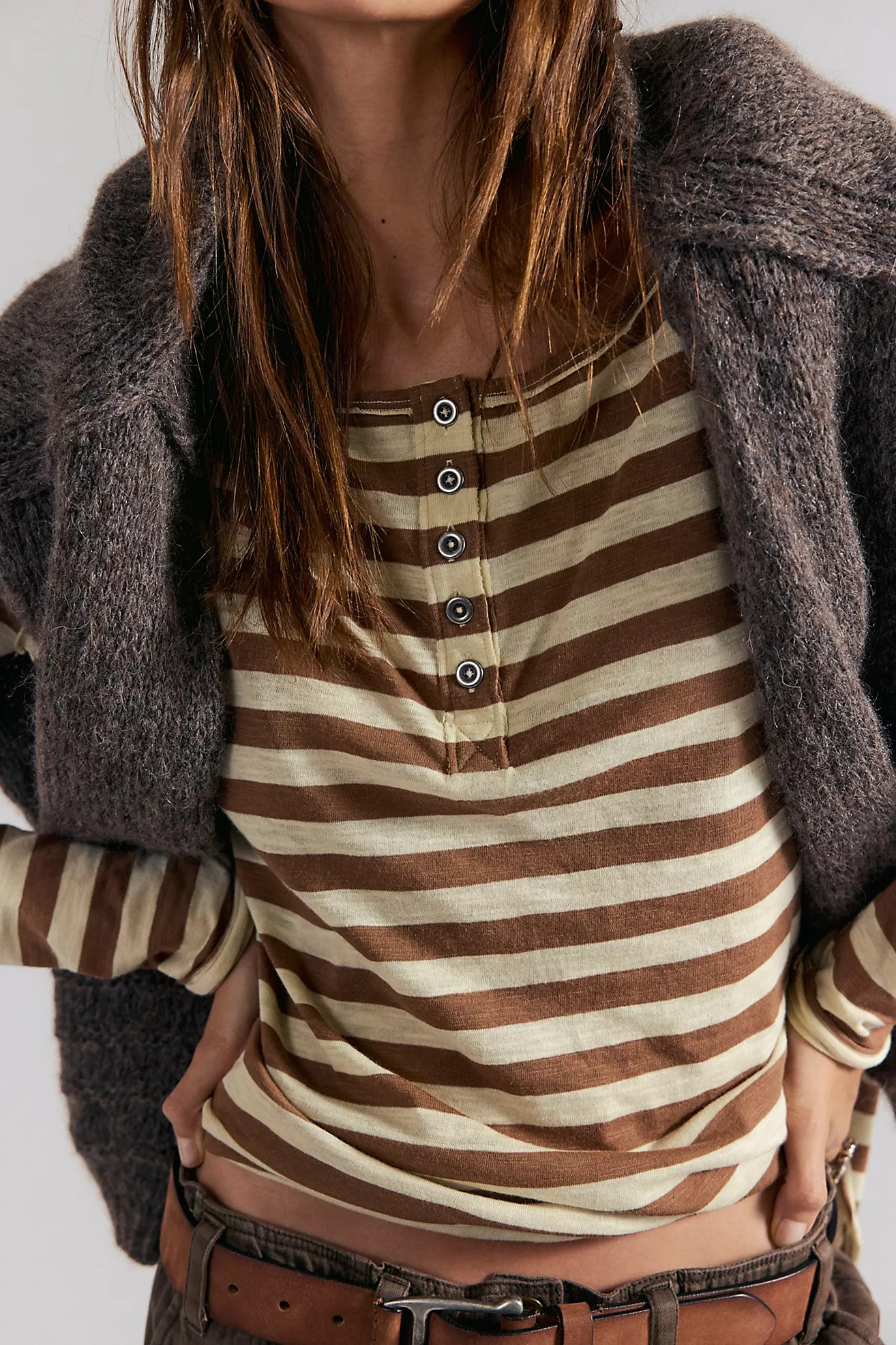 We The Free On The Horizon Henley Top | Free People (Global - UK&FR Excluded)