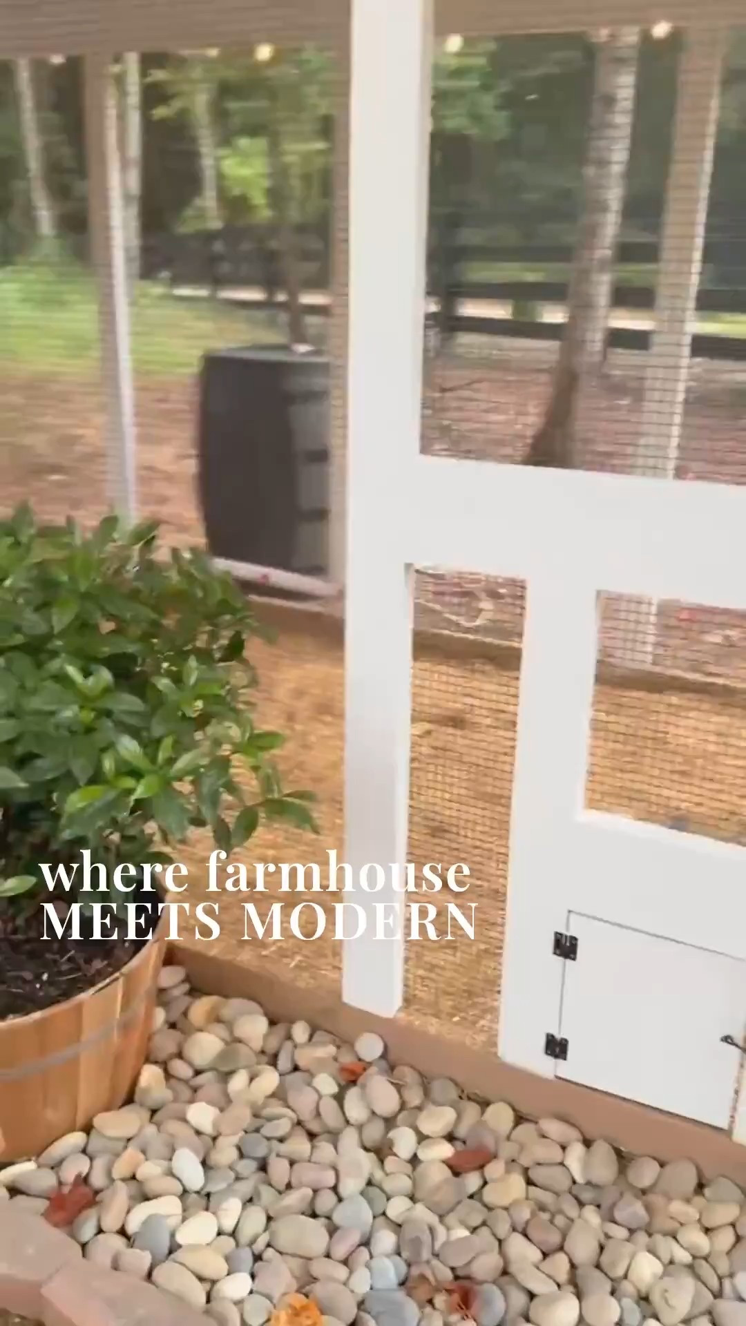 ✨ That sleek black roof detail makes all the difference. Durable, modern, and a perfect contrast against the crisp white frame—proof that details matter, indoors and out.

Do you want to bring our dreamy Modern Classic style interior design into your own home? 🏡 You’re in luck! Reserve our Online Interior Design packages today -> https://porcheandco.com/edesign ✨ We can’t wait to work with you & design your home with #porcheandco

#porcheandco #outdoorliving #modernclassicstyle #chickencoopdesign #farmhousemodern #backyardgoals #outdoordecorinspo #neutralstyle #modernhomedesign #backyardideas



#LTKHome #LTKdayinmylife #LTKvlog