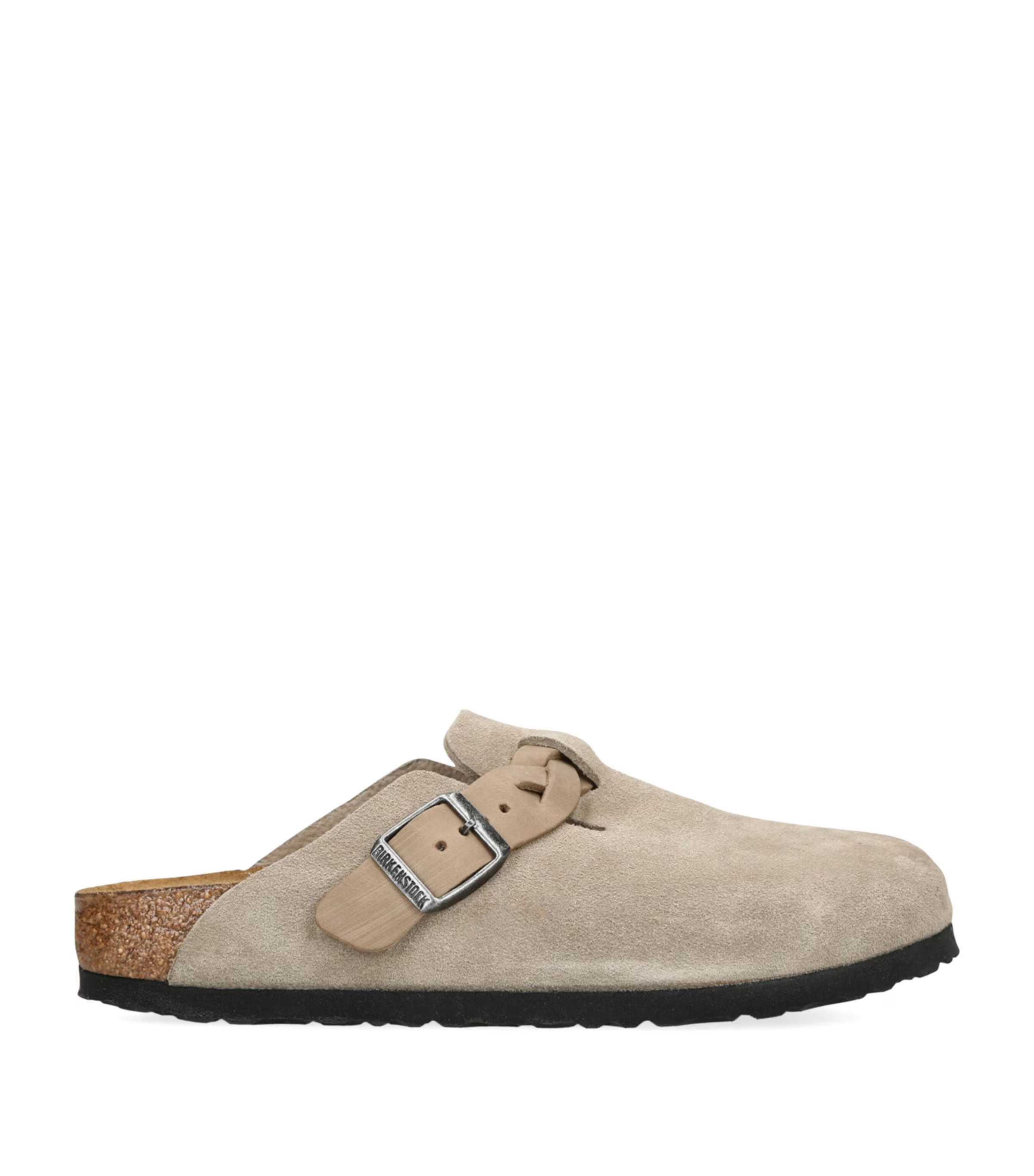 Birkenstock Suede Braid Boston Sandals | Harrods