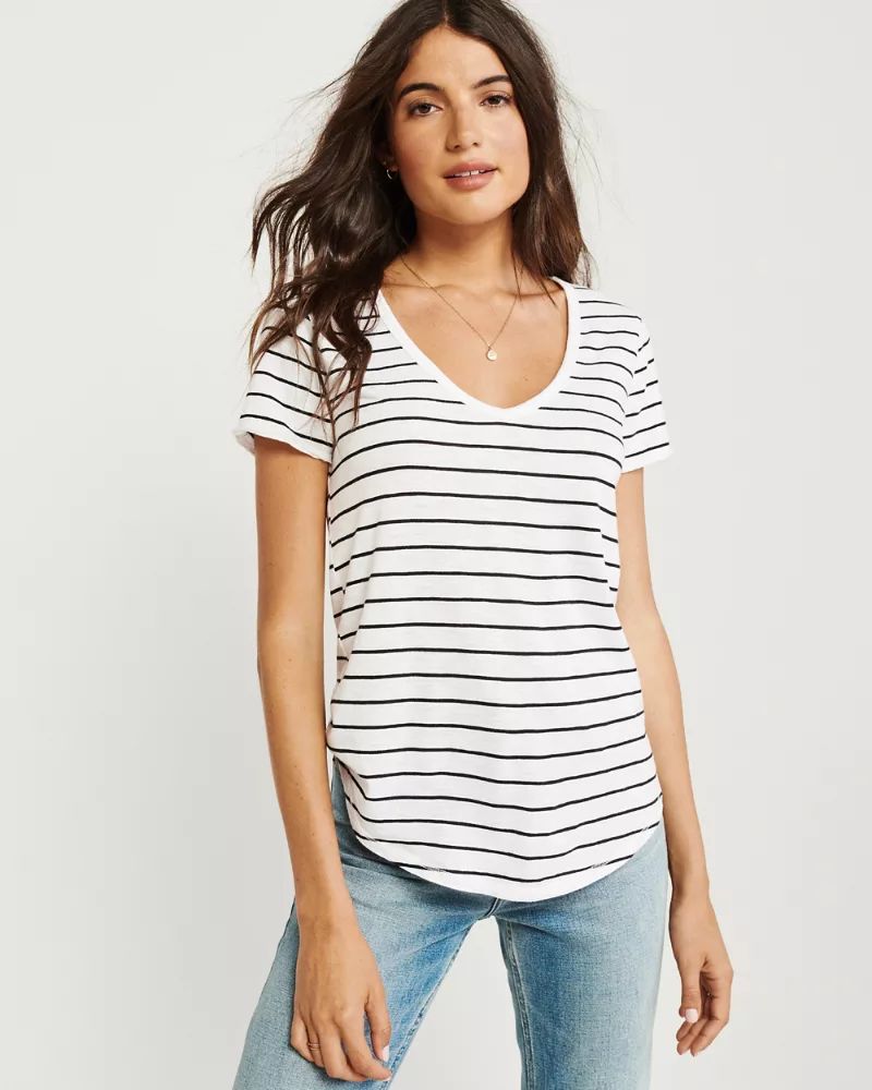 Short-Sleeve Soft A&F Tee | Abercrombie & Fitch US & UK