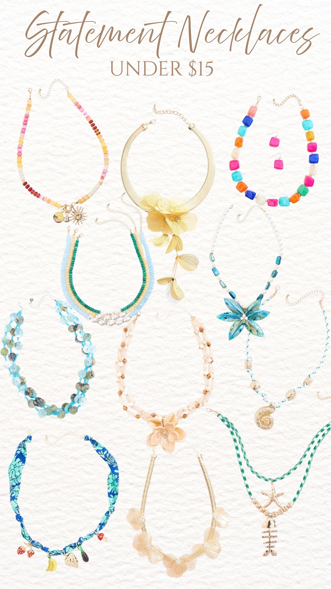 statement necklaces I love ✨ fun & bold accessories really bring an outfit together!

#LTKSaleAlert #LTKootd