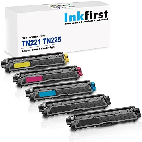 5 Inkfirst Toner Cartridges Compatible Remanufactured for Brother TN-221 TN-225 (1 Set + 1 Black)... | Amazon (CA)
