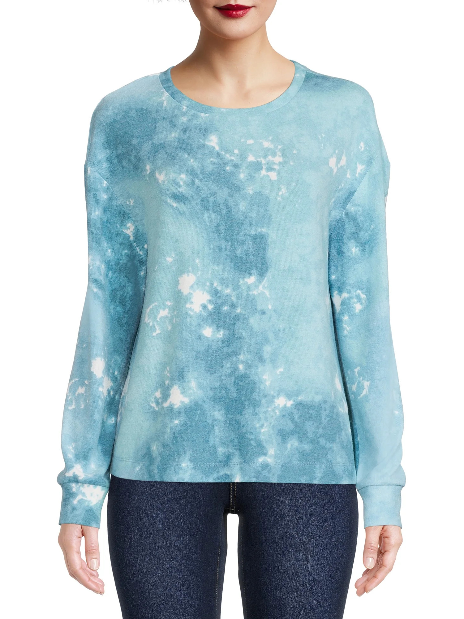 Time And Tru Women's Hacci Top - Walmart.com | Walmart (US)