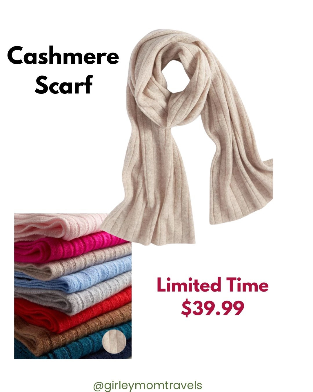 Cashmere Scarf makes the best gift! Gift for Mom Sister Friend Grandma. So many colors. Limited time sale now $39.99

#LTKSeasonal #LTKHoliday #LTKGiftGuide