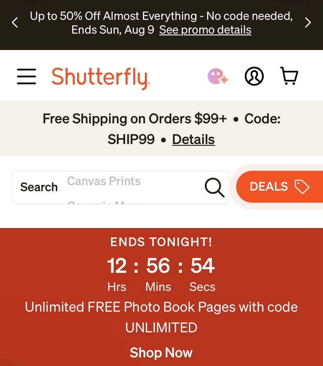Shutterfly Sale

#LTKSaleAlert #LTKstorytime #LTKHome