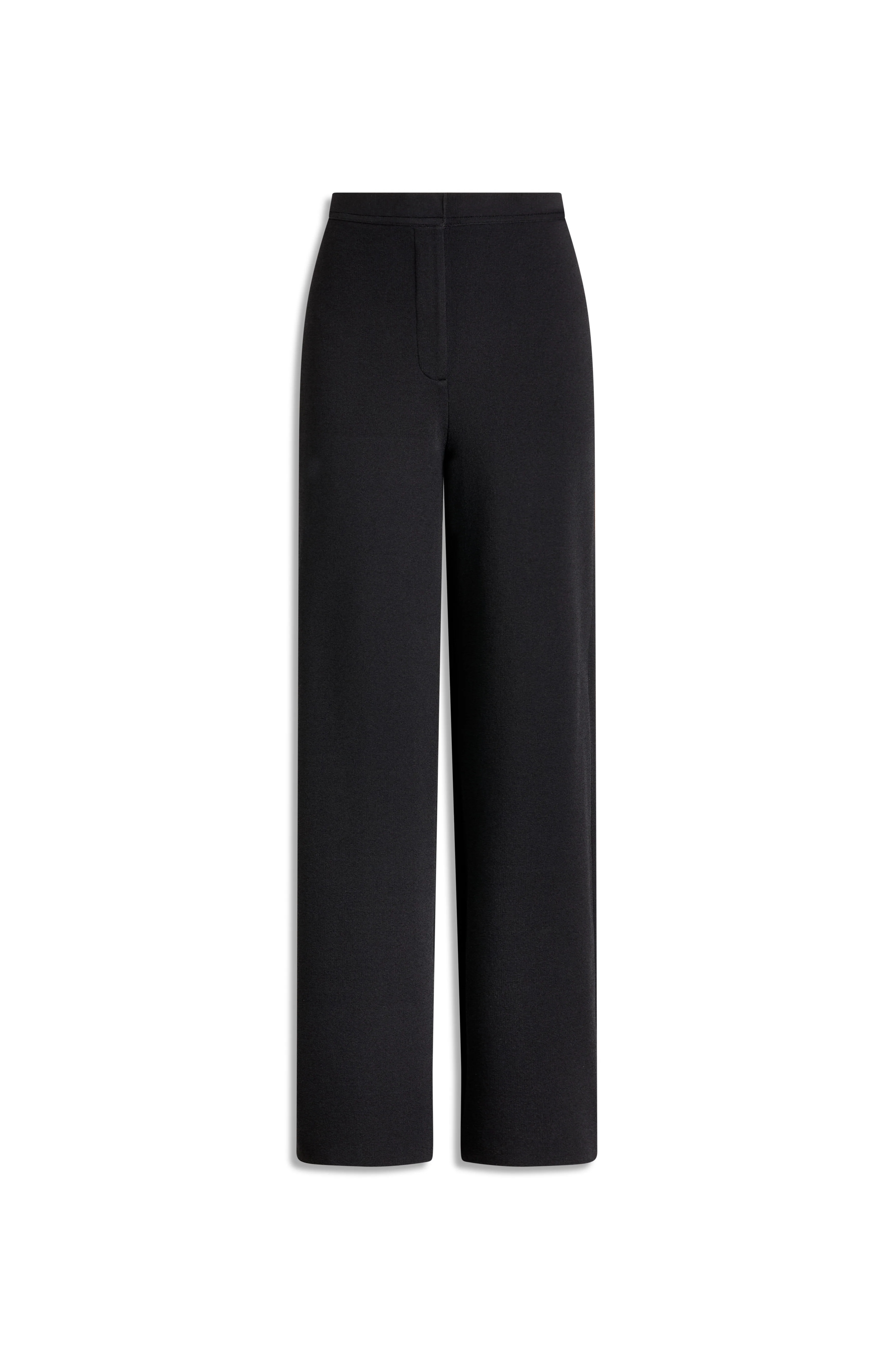 CREPE KNIT TROUSER - BLACK - Scanlan Theodore | Scanlan Theodore AU
