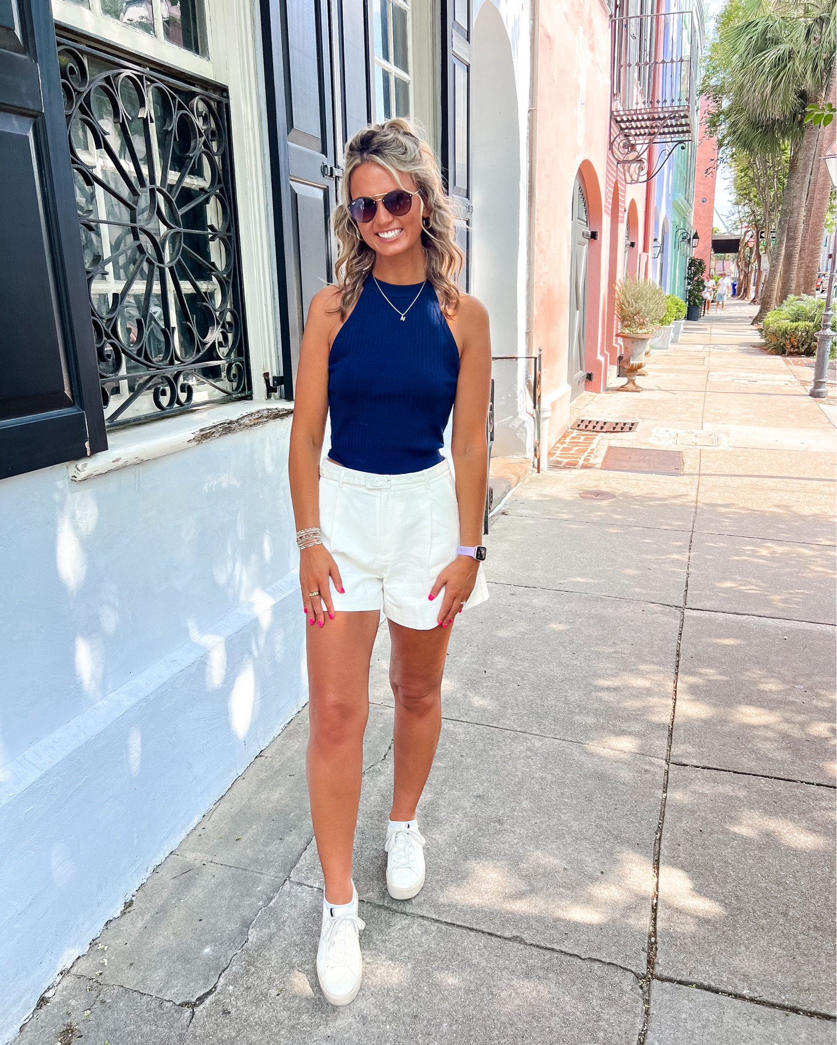 Charleston outfit! #vici #summer #shorts #tanktop #summeroutfit #vacation 

#LTKStyleTip #LTKFindsUnder100 #LTKSeasonal