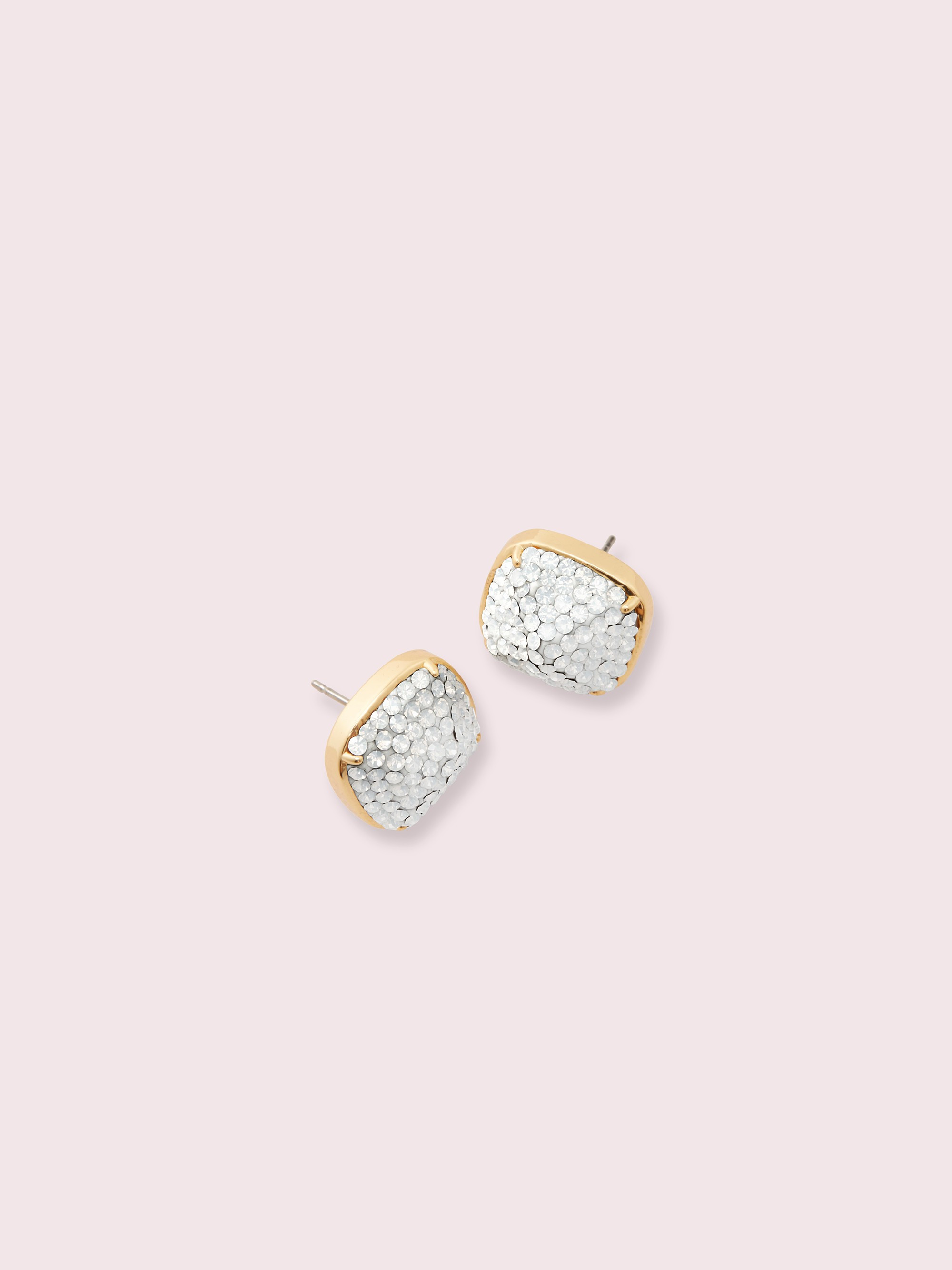 clay pave small square studs | Kate Spade (US)