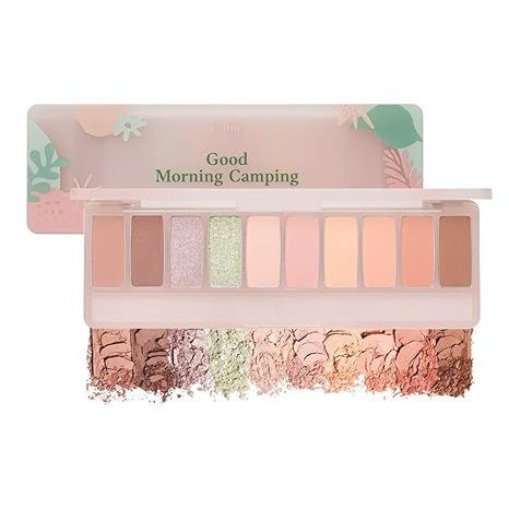 Etude House Play Color Eyes #Good Morning Camping | Vivid 10 Color Eye Shadow Palette with Soft T... | Amazon (US)