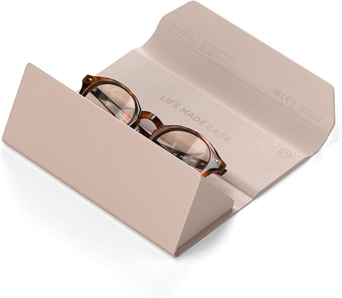 Satechi FindAll Smart Glasses Case with Find My, Foldable & Portable, Wireless Rechargeable, Left... | Amazon (US)