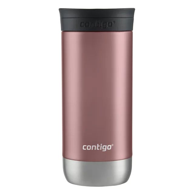 Contigo Huron 2.0 Stainless Steel Travel Mug with SNAPSEAL Lid, Pink, 16 fl oz. | Walmart (US)