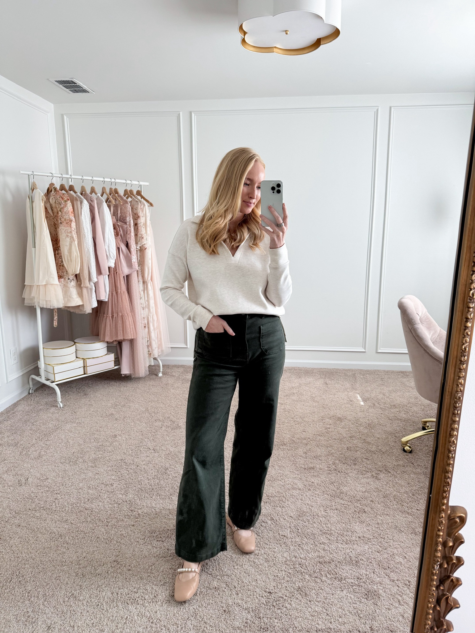 Cute casual fall outfit! My top is from Spanx and my jeans are from Avara. Use code AMANDAJOHNxSPANX for 15% off my top and Amandaj15 for 15% off my jeans. Wearing size small in the top and size 27 in the jeans. Fall outfits // casual outfits // work outfits // daytime outfits 

#LTKStyleTip #LTKSeasonal #LTKWorkwear