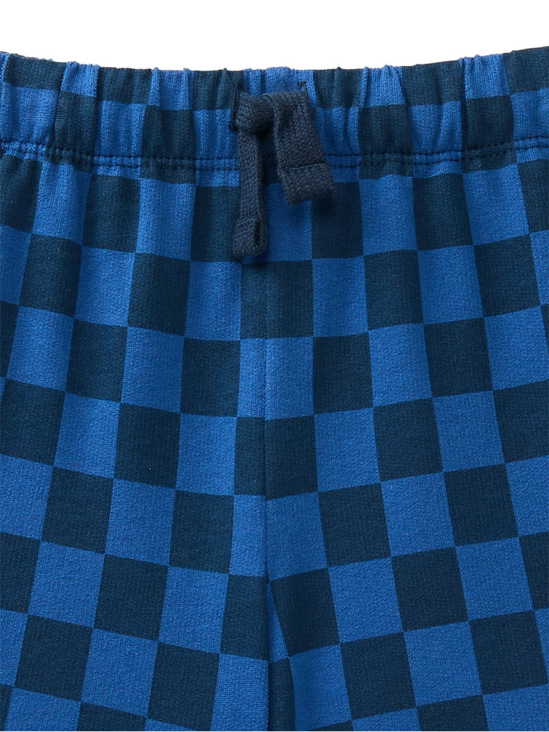 Wonder Nation Toddler Boys Printed French Terry Shorts, Sizes 18M-5T | Walmart (US)