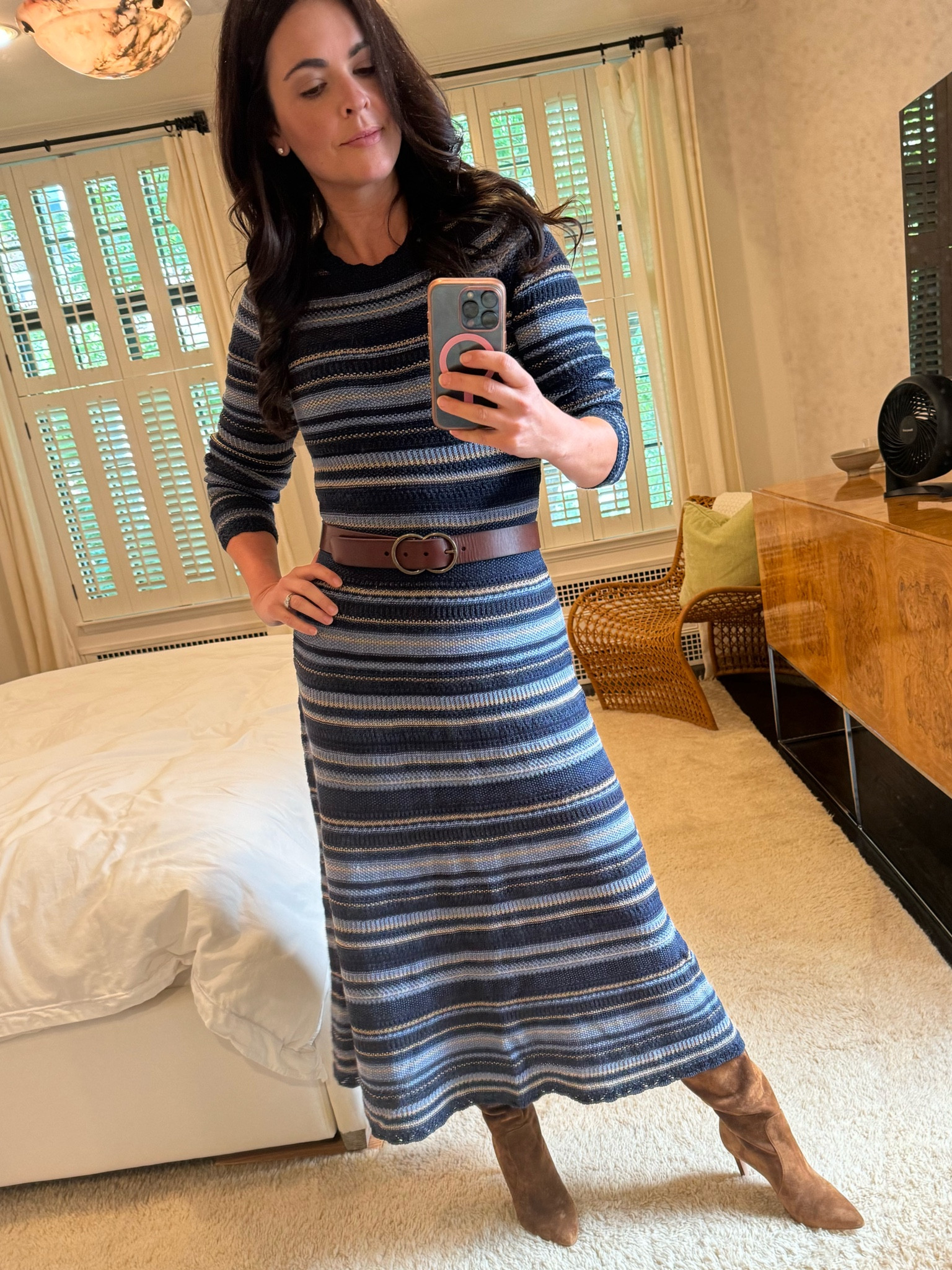 On my way to the Today show! Love this dress and it’s on SALE! I wore it in the summer with sandals, and for fall it’s great belted with boots.

#LTKSaleAlert #LTKOver40 #LTKFallSale