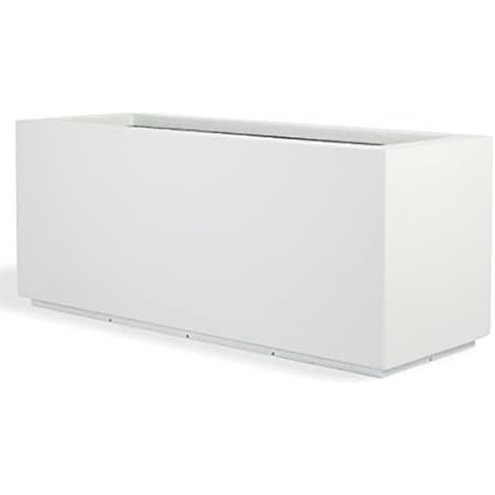 Kante 19.5" L Rectangular Charcoal Lightweight Concrete Planters with Drainage Holes Outdoor/Indo... | Amazon (US)